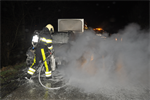 Melding 17.38 Prio 1 Brand Wegvervoer Auto Trekweg Buitenpost